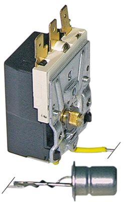 Termostat T.maks. 95°C 1-polet 1CO 16A Føler ø 15mm Føler L 17mm Kapillærrør 450mm