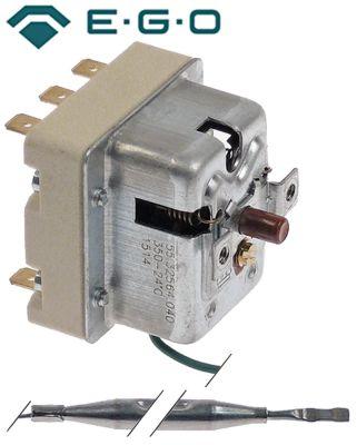 Sikkerhedstermostat Frakoblingstemp. 350°C 3-polet 3NC 20A Føler ø 6mm Føler L 77mm