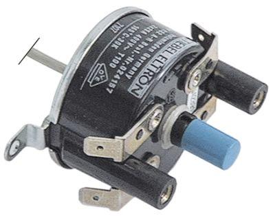 Sikkerhedstermostat Frakoblingstemp. 165°C 2-polet 25A Føler ø 3mm Kapillærrør 750mm