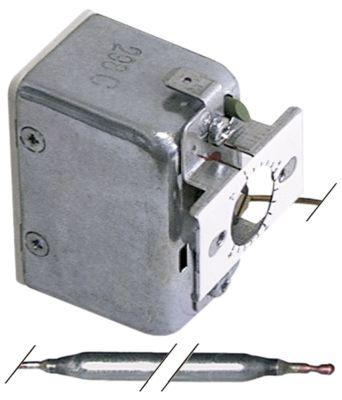 Sikkerhedstermostat Frakoblingstemp. 300°C 1-polet 16A Føler ø 6mm Føler L 85mm Kapillærrør 