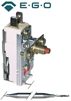 Sikkerhedstermostat Frakoblingstemp. 230°C 1-polet 16A Føler ø 6mm Føler L 74mm Kapillærrør 