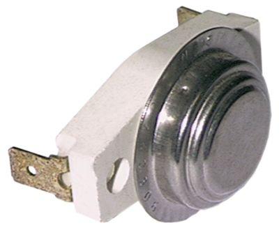 bi-metal thermostat hole distance 23,5mmswitch-off temp. 57°C 1NC 1-pole 15A