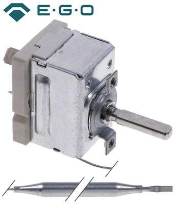 Termostat T.maks. 110°C 1-polet 1NO 16A Føler ø 6mm Føler L 83mm Kapillærrør 840mm