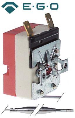 Sikkerhedstermostat Frakoblingstemp. 275°C 1-polet 1NO 16A Føler ø 6mm Føler L 79mm Kapillærr