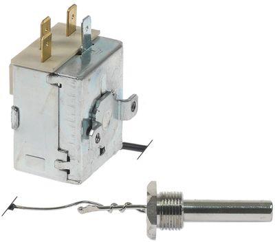 Termostat T.maks. 85°C 1-polet 1CO 16A Føler ø 95mm Føler L 37mm Kapillærrør 600mm