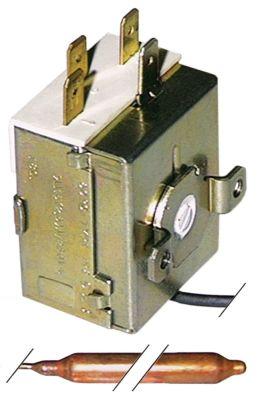 Termostat T.maks. 60°C 1CO 15A Føler ø 65mm Føler L 95mm Kapillærrør 2000mm Pakdåse  -
