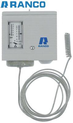 Termostat Arbejdsområde -18 til +13°C Føler ø 95mm Føler L 38mm Kapillærrør 2000mm