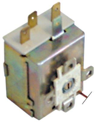 Termostat 1-polet 1CO 15A Føler ø 65mm Føler L 85mm Kapillærrør 900mm Pakdåse  - 250V