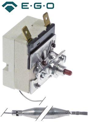Sikkerhedstermostat Frakoblingstemp. 98°C 1-polet 16A Føler ø 8mm Føler L 81mm Kapillærrør 1