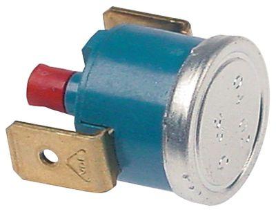 bi-metal safety thermostat switch-off temp. 155°C1NC 1-pole 16A connection F6.3