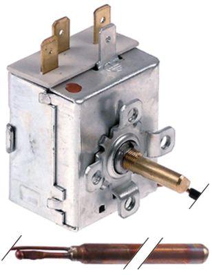 Termostat T.maks. 90°C 1-polet 1CO 16A Føler ø 65mm Føler L 110mm Kapillærrør 1500mm
