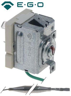 Termostat T.maks. 60°C 1-polet 1CO 16A Føler ø 6mm Føler L 129mm Kapillærrør 1470mm Pakdå