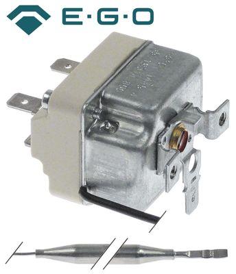 Termostat T.maks. 85°C 1-polet 1CO 16A Føler ø 6mm Føler L 129mm Kapillærrør 1470mm Pakdå