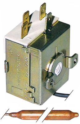 Termostat T.maks. 85°C 1-polet 1CO 16A Føler ø 65mm Føler L 95mm Kapillærrør 1500mm