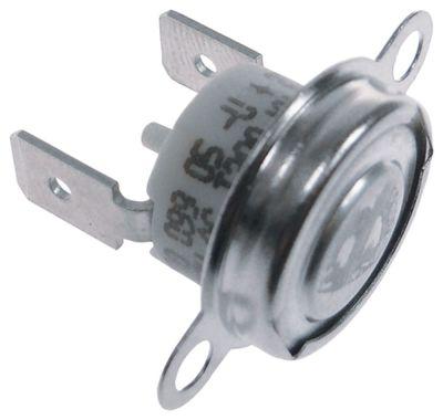 bi-metal thermostat hole distance 23,5mmswitch-off temp. 99°C 1NC 1-pole 15A
