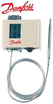Rumtermostat Arbejdsområde -25 til +15°C Føler ø 64mm Føler L 95mm Kapillærrør 2000mm