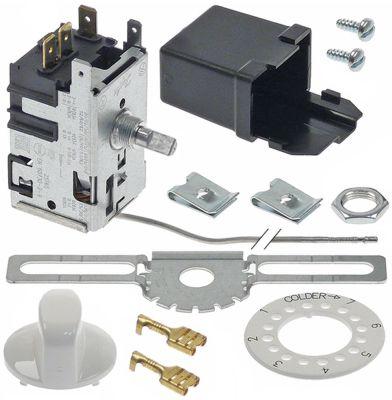 Termostat Arbejdsområde -32,5 til -7,5°C Kapillærrør 2300mm Type 077B7005 DANFOSS