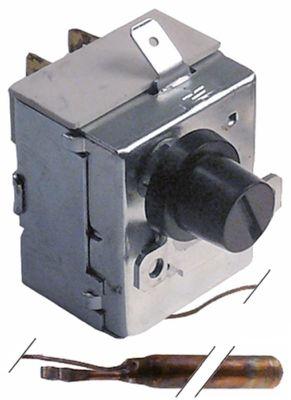 Sikkerhedstermostat Frakoblingstemp. 120°C 1-polet 16A Føler ø 65mm Føler L 93mm Kapillærrør
