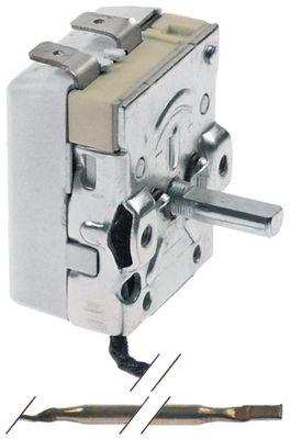 Termostat T.maks. 300°C 1-polet 1NO 16A Føler ø 5mm Føler L 65mm Kapillærrør 900mm