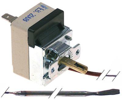 Termostat T.maks. 300°C 1-polet 1NO 16A Føler ø 3mm Føler L 175mm Kapillærrør 1500mm