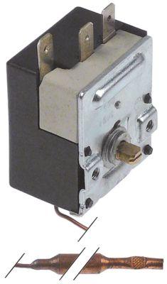 Termostat T.maks. 180°C 1-polet 1CO 16A Føler ø 6mm Føler L 70mm Kapillærrør 360mm