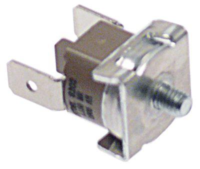 Sikkerheds-kontakttermostat Frakoblingstemp. 160°C 1NC 16A Skruefastgørelse Tilslutning F6,3