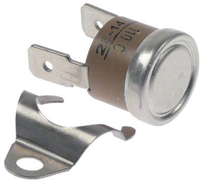 Kontakttermostat Frakoblingstemp. 110°C 1NC 16A 250V Tilslutning F6,3 1-polet