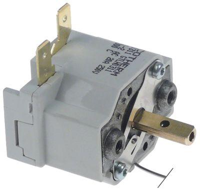 Termostat T.maks. 300°C 1-polet 1NO 20A Føler ø 3mm Føler L 180mm Kapillærrør 1000mm