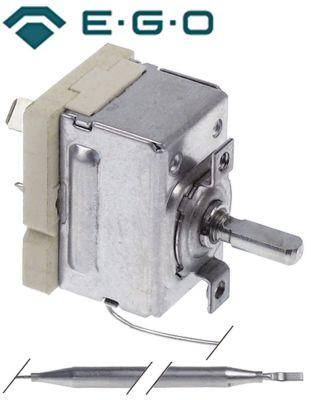 Termostat T.maks. 85°C 1-polet Føler ø 6mm Føler L 91mm Kapillærrør 880mm Pakdåse  -