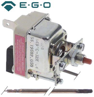 Sikkerhedstermostat Frakoblingstemp. 569°C 1-polet Føler ø 4mm Føler L 163mm Kapillærrør 147