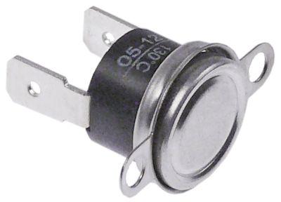 Kontakttermostat Frakoblingstemp. 130°C 1NC 16A LA 235mm 250V Tilslutning F6,3 1-polet