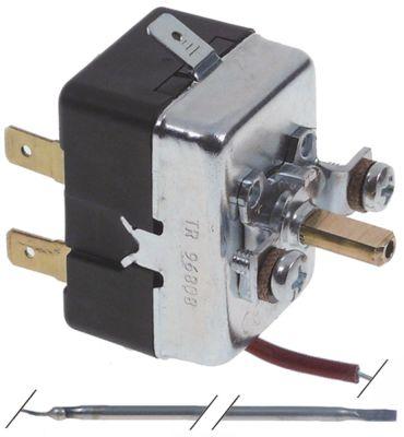 Termostat T.maks. 300°C 1-polet 1CO 16A Føler ø 3mm Føler L 188mm Kapillærrør 2000mm