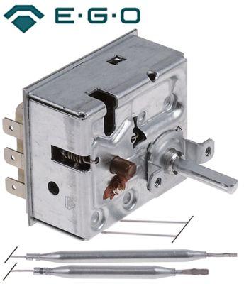 Termostat T.maks. 195°C 3-polet 3NC/3NO 16A Føler ø 6mm Føler L 107/87mm Kapillærrør 1470mm