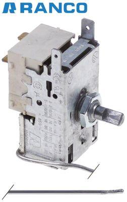 Termostat Arbejdsområde -10 til -20°C Føler ø 2mm Kapillærrør 2500mm Type K22-L2088 RANCO