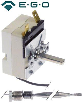 Termostat T.maks. 195°C 1-polet 1NO Føler ø 6mm Føler L 95mm Kapillærrør 1668mm Pakdåse  