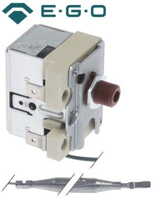 Sikkerhedstermostat Frakoblingstemp. 110°C 1-polet 1NC Føler ø 6mm Føler L 78mm Kapillærrør 