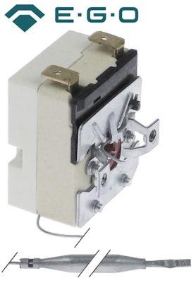 Sikkerhedstermostat Frakoblingstemp. 250°C 1-polet Føler ø 6mm Føler L 78mm Kapillærrør 830m