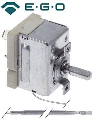 Termostat T.maks. 310°C 1-polet 1NO 16A Føler ø 4mm Føler L 111mm Kapillærrør 1000mm