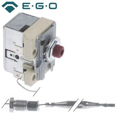 Sikkerhedstermostat Frakoblingstemp. 240°C 1-polet 1NC 16A Føler ø 6mm Føler L 77mm Kapillærr