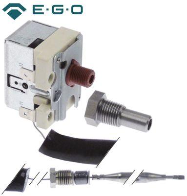 Sikkerhedstermostat Frakoblingstemp. 230°C 1-polet 1NC 5A Føler ø 6mm Føler L 77mm Kapillærr