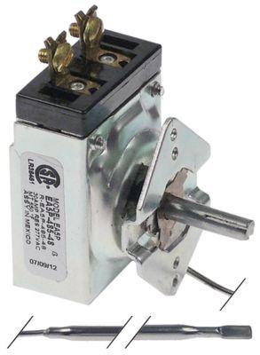 Termostat T.maks. 287°C 1-polet 1NO 30A Føler ø 46mm Føler L 290mm Kapillærrør 1200mm