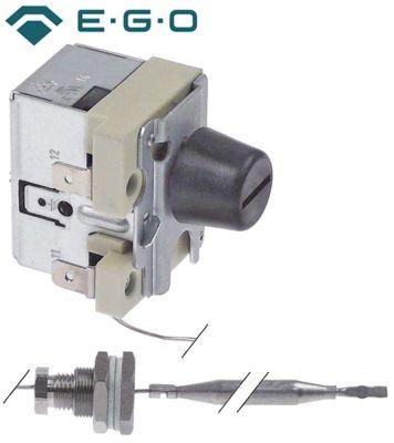 Sikkerhedstermostat Frakoblingstemp. 245°C 1-polet 1NC 16A Føler ø 6mm Føler L 78mm Kapillærr