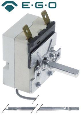 Termostat T.maks. 90°C 1-polet 1NO 16A Føler ø 31mm Føler L 201mm Kapillærrør 900mm