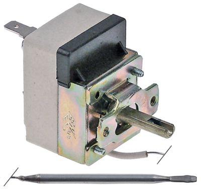 Termostat T.maks. 120°C 1-polet 1NO 16A Føler ø 5mm Føler L 80mm Kapillærrør 980mm
