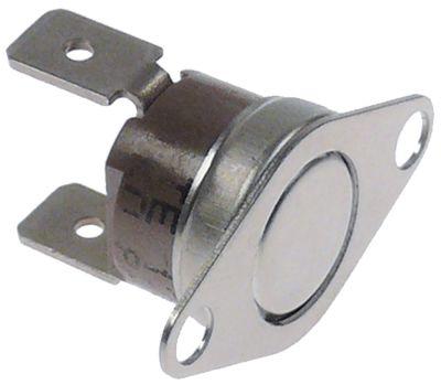 Kontakttermostat LA 24mm Frakoblingstemp. 80°C 1NC 1-polet 10A 250V Tilslutning F6,3x0,8