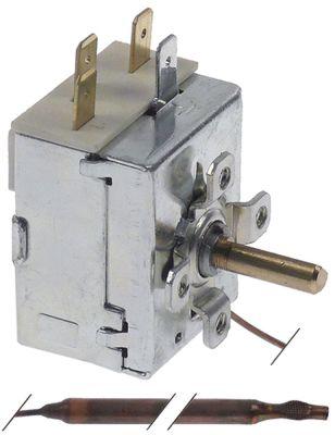 Termostat T.maks. 210°C 1-polet 1CO 16A Føler ø 5mm Føler L 125mm Kapillærrør 1000mm