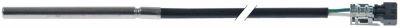 Temperaturføler NTC 2,5kOhm Kabel PVC Føler -40 til +110°C Føler ø5x60mm Kabellængde 1m