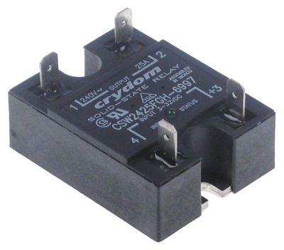 Effekthalvleder Faser 1 25A 240V 3-32VDC Type CSW2425FGH-6997 L 58mm B 45mm 3-32VDC CRYDOM