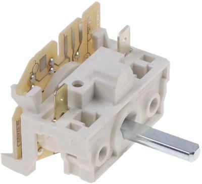 Enkoder Drejevinkel 360° Akse ø 6x4,6mm Akselængde 23mm