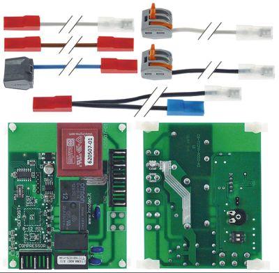 Elektroniktimer Indbygningsmål 90x70mm 230 til ismaskine til enhed Simag